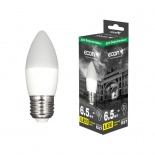 LED CN 6,5Вт E27 3000K B35 ES