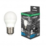 LED P45 8Вт E27 4200K ES