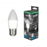LED B35 8Вт E27 4200K ES