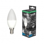 LED B35 8Вт E14 4200K ES