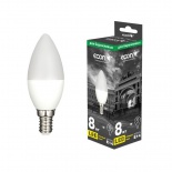 LED B35 8Вт E14 3000K ES
