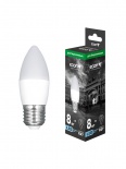 LED CN 8Вт E27 6500K B35 ES