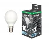 LED P 10Вт E14 6500K P45 ES