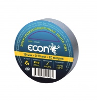 Изолента ECON 19/20, серый