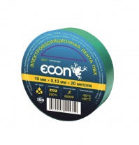 Изолента ECON 19/20, зеленый
