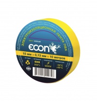 Изолента ECON 15/10, желтый