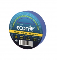 Изолента ECON 15/10, синий